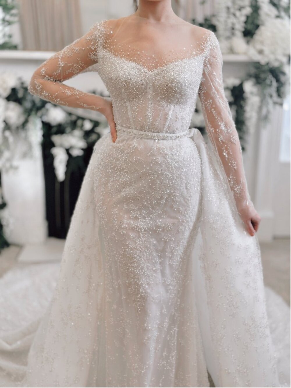 WONA Concept Arizona Gown + Overskirt NWT UK 14